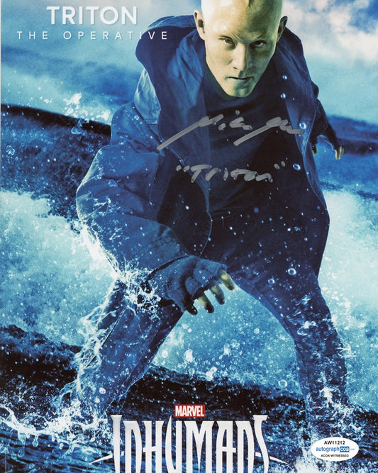 Mike Moh Signed 8x10 Photo - Proof