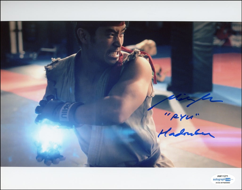 Mike Moh Signed 8x10 Photo - Proof