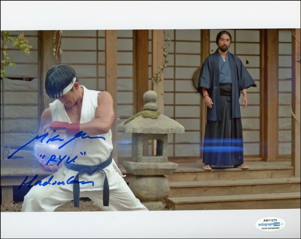 Mike Moh Signed 8x10 Photo - Proof