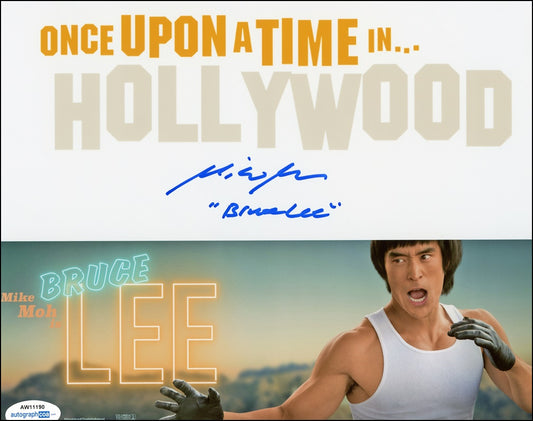 Mike Moh Signed 8x10 Photo - Proof