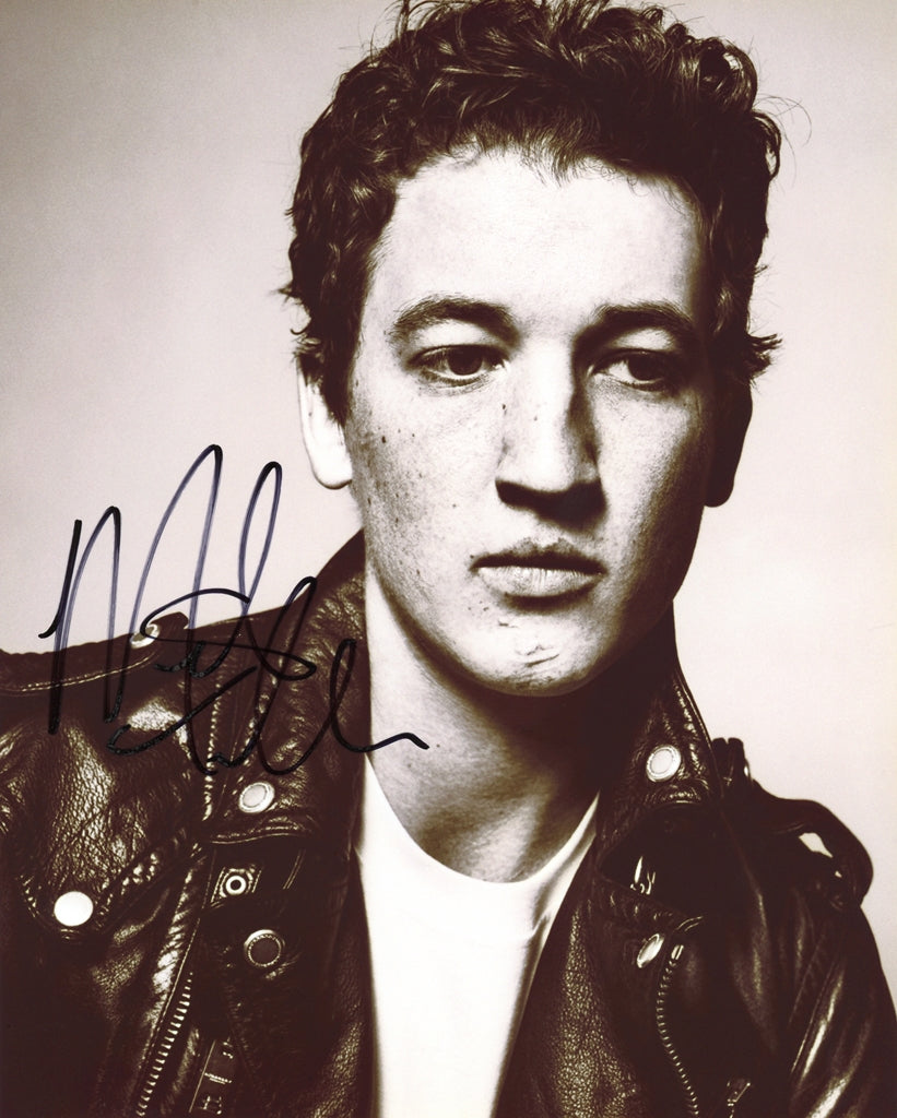 Miles Teller Signed 8x10 Photo - Video Proof