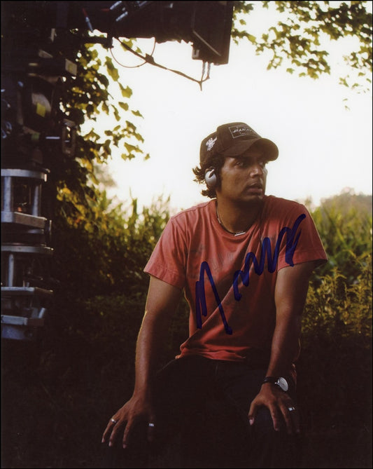 M. Night Shyamalan Signed 8x10 Photo