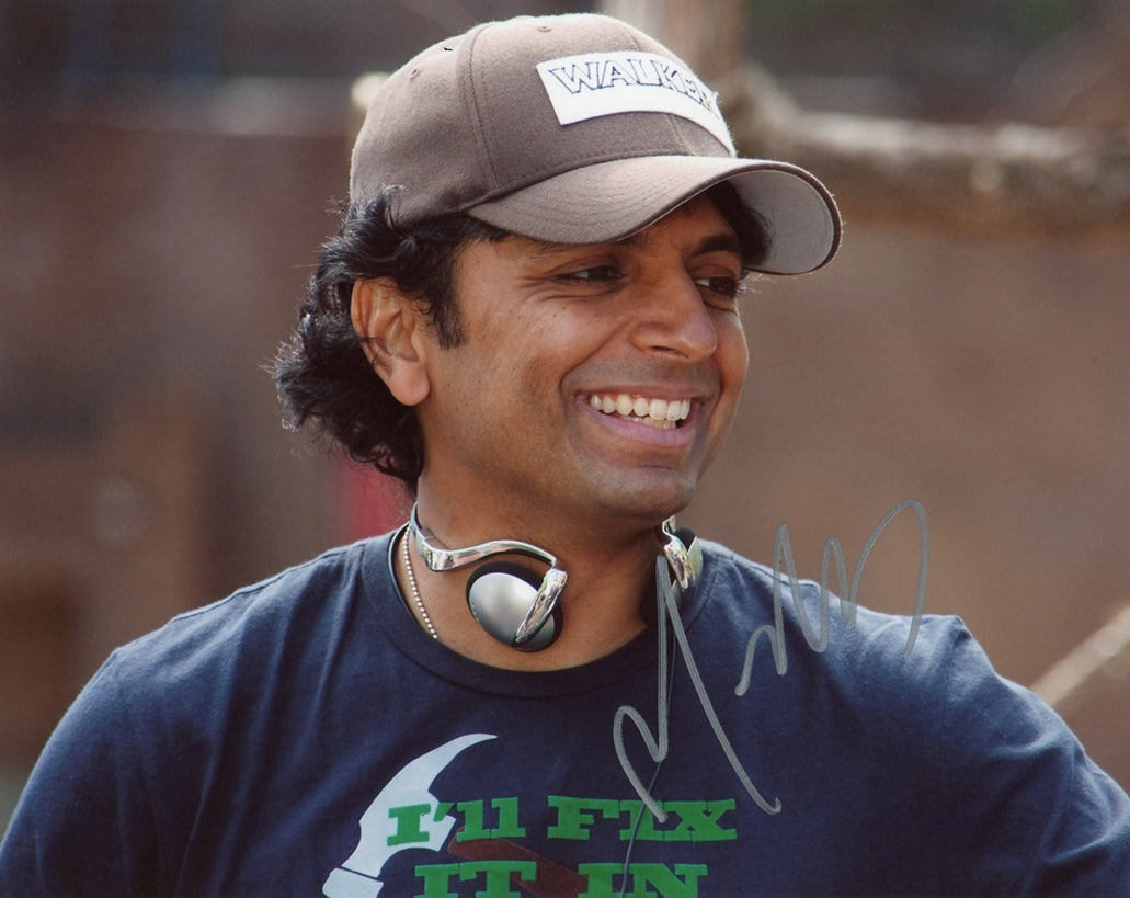 M. Night Shyamalan Signed 8x10 Photo