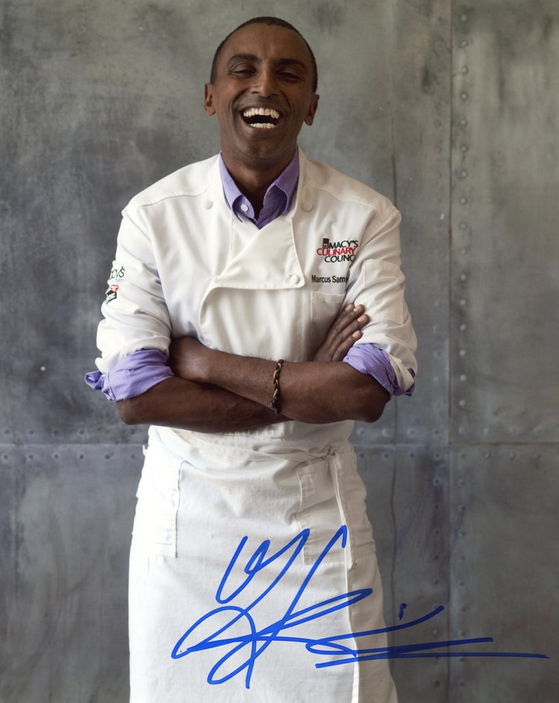 Marcus Samuelsson Signed 8x10 Photo