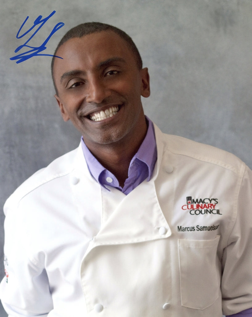 Marcus Samuelsson Signed 8x10 Photo