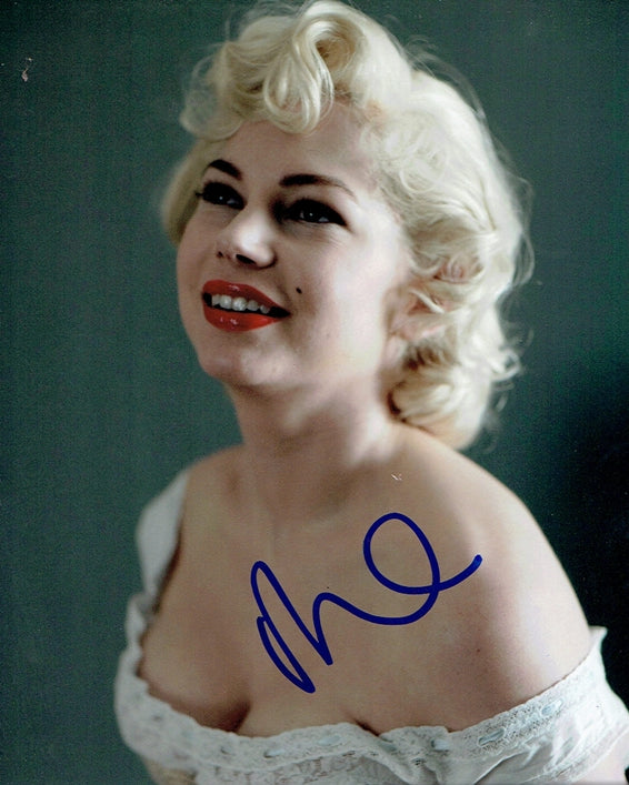 Michelle Williams Signed 8x10 Photo