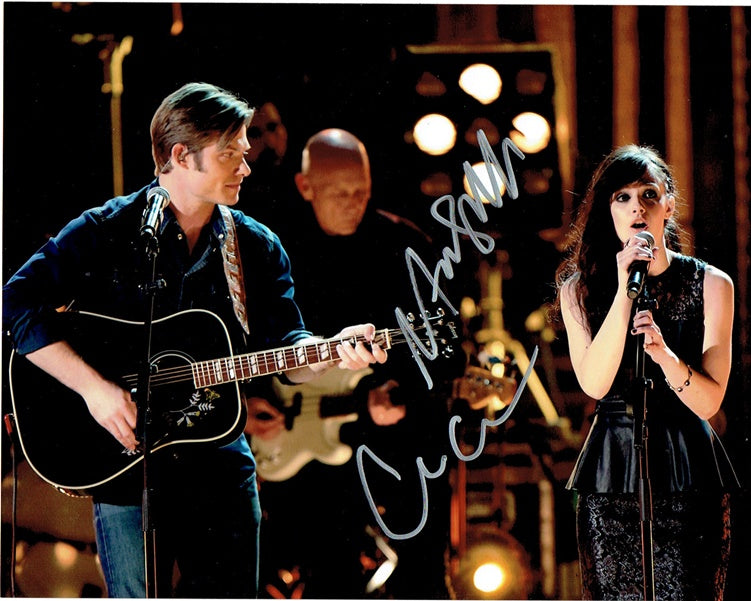 Chris Carmack & Aubrey Peeples Signed 8x10 Photo