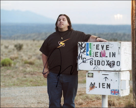 Nick Frost Signed 8x10 Photo