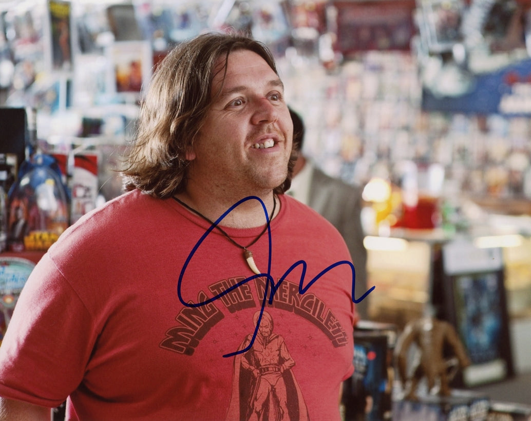 Nick Frost Signed 8x10 Photo - Video Proof