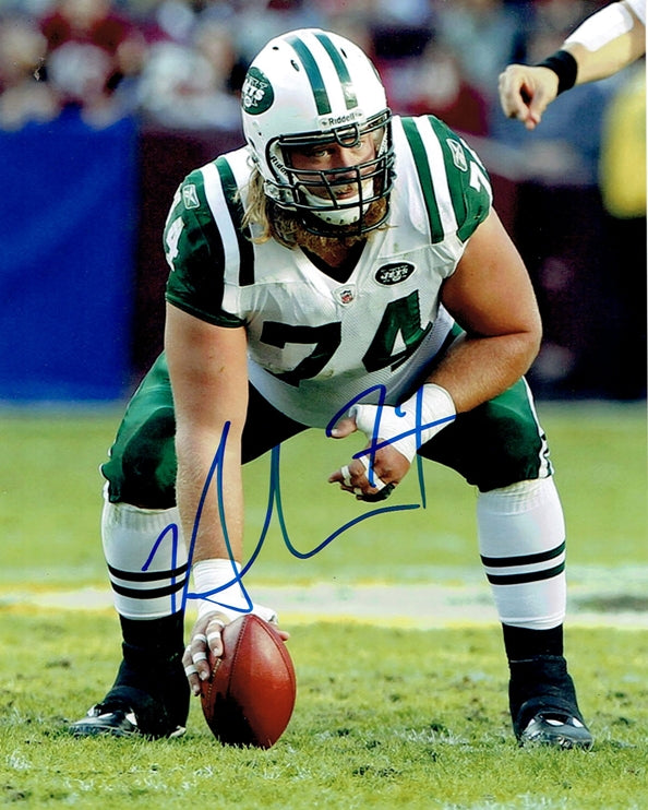 nick mangold signed football