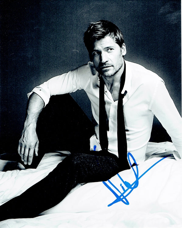 Nikolaj Coster-Waldau Signed 8x10 Photo - Video Proof