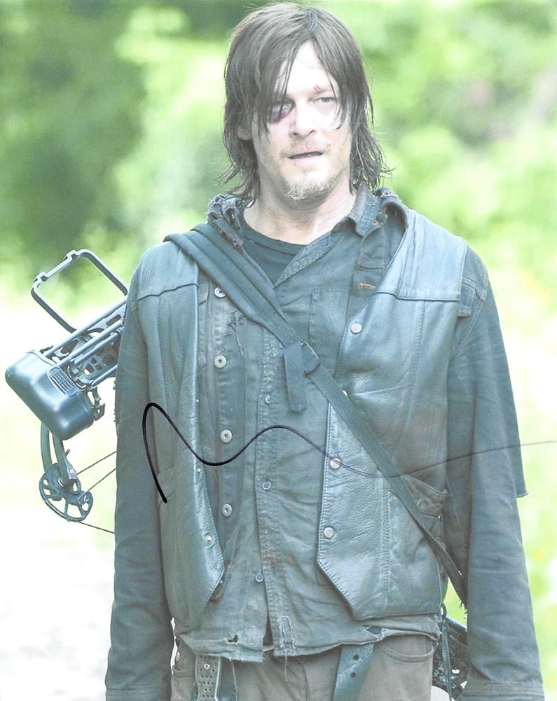 Norman Reedus Signed 8x10 Photo