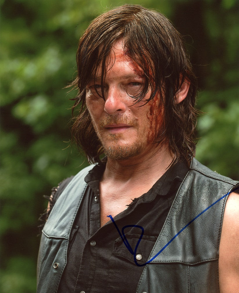 Norman Reedus Signed 8x10 Photo - Video Proof