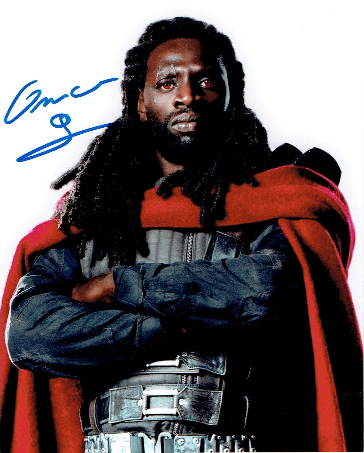 Omar Sy Signed 8x10 Photo