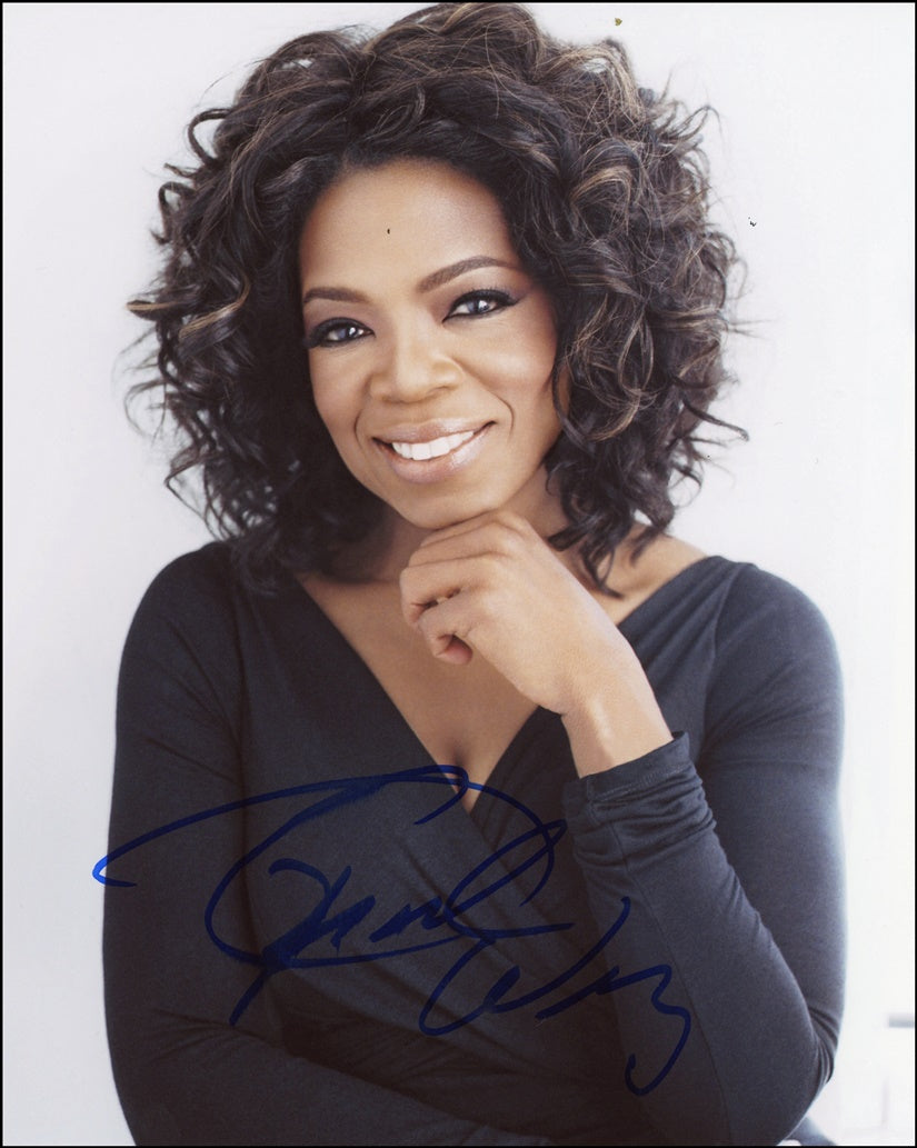 Oprah Winfrey Signed 8x10 Photo