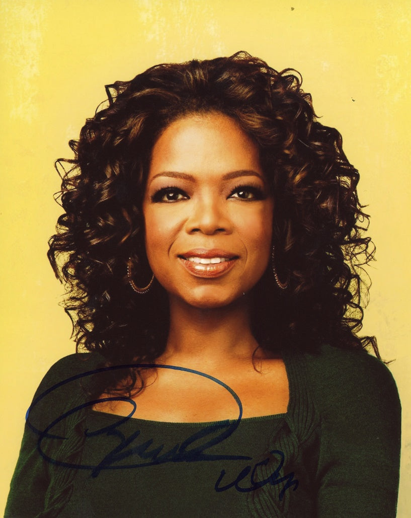 Oprah Winfrey Signed 8x10 Photo