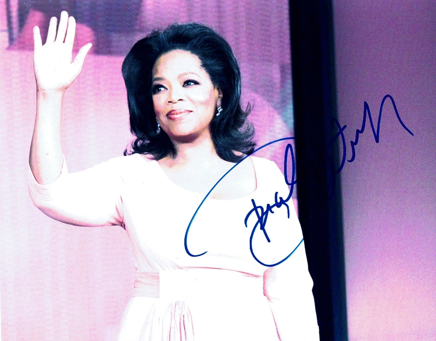 Oprah Winfrey Signed 8x10 Photo - Video Proof