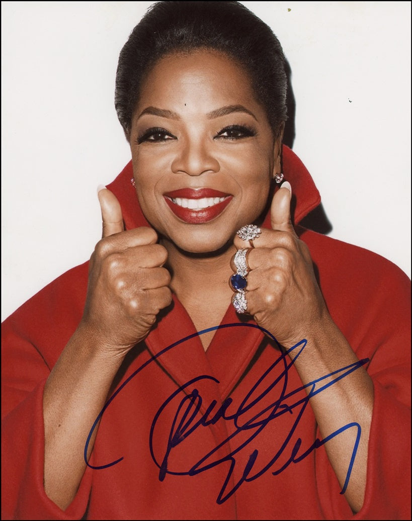 Oprah Winfrey Signed 8x10 Photo - Video Proof