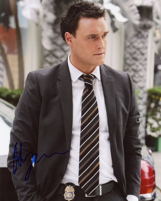 Owain Yeoman Signed 8x10 Photo