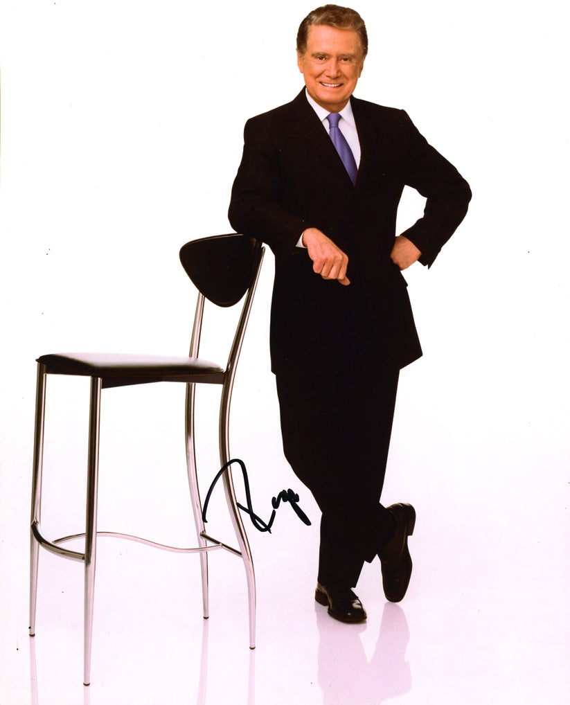 Regis Philbin Signed 8x10 Photo