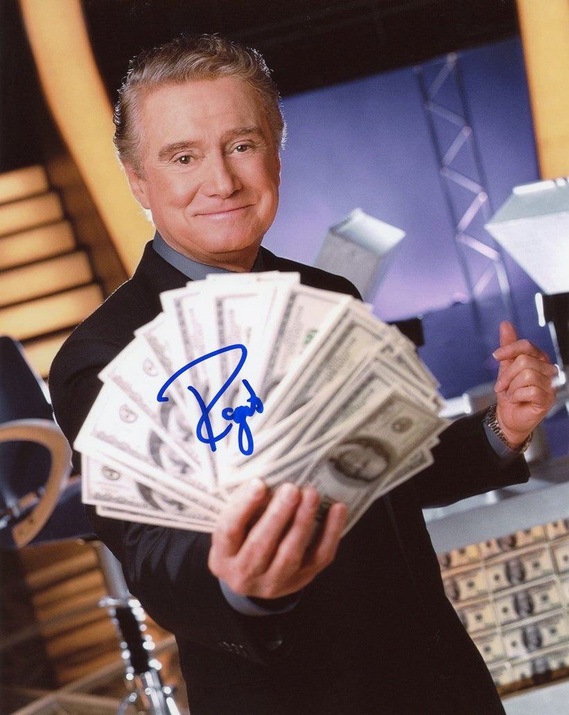 Regis Philbin Signed 8x10 Photo