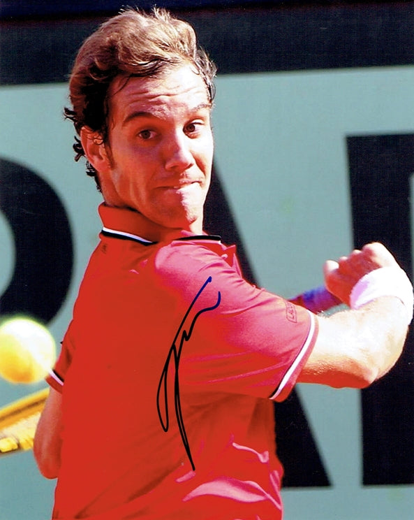 Richard Gasquet Signed 8x10 Photo - Proof