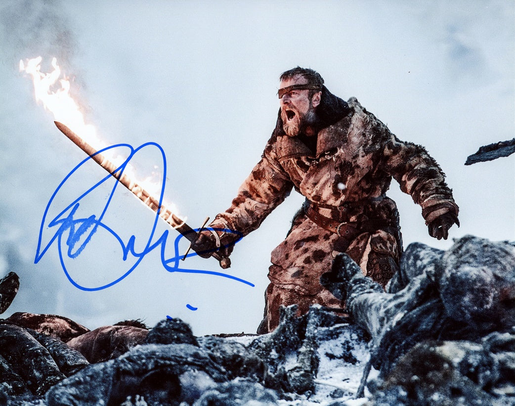Richard Dormer Signed 8x10 Photo - Video Proof