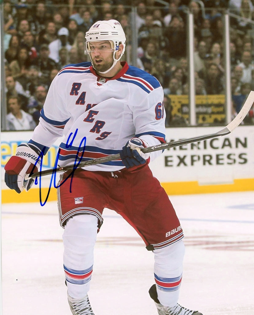 Rick Nash Signed 8x10 Photo