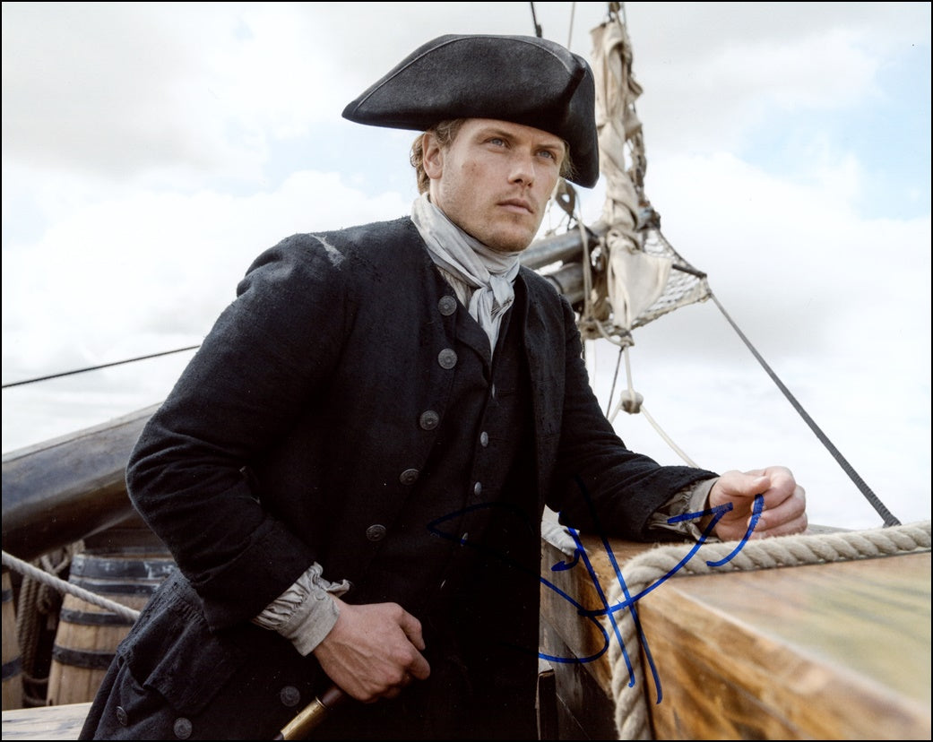 Sam Heughan Signed 8x10 Photo