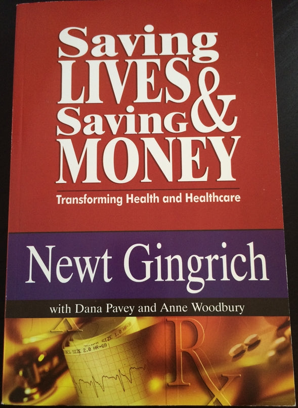Newt Gingrich Signed Book