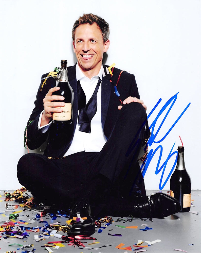Seth Meyers Signed 8x10 Photo