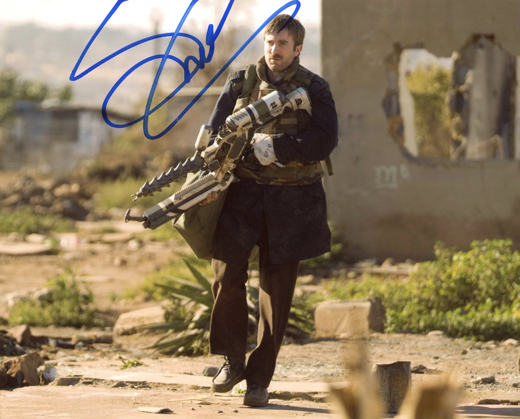 Sharlto Copley Signed 8x10 Photo - Video Proof