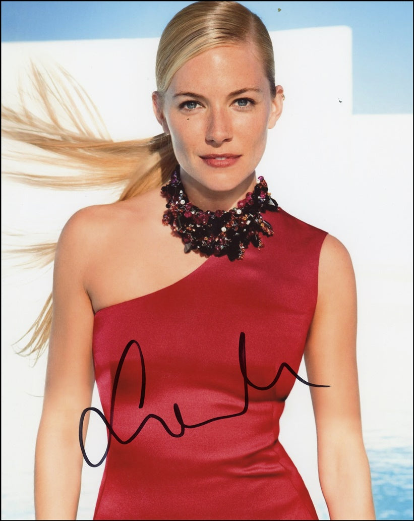 Sienna Miller Signed 8x10 Photo