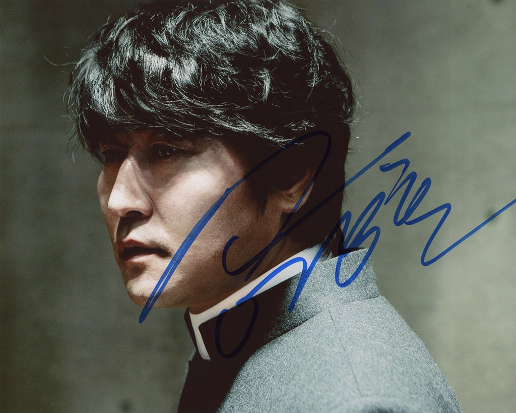 Song Kang-ho Signed 8x10 Photo - Video Proof