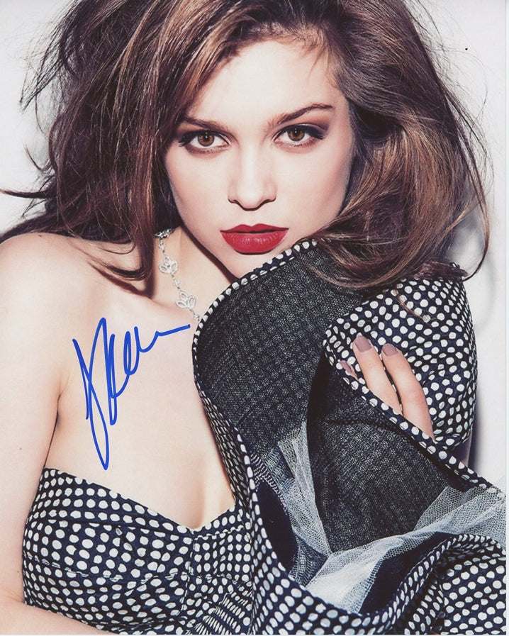 Sophie Cookson Signed 8x10 Photo