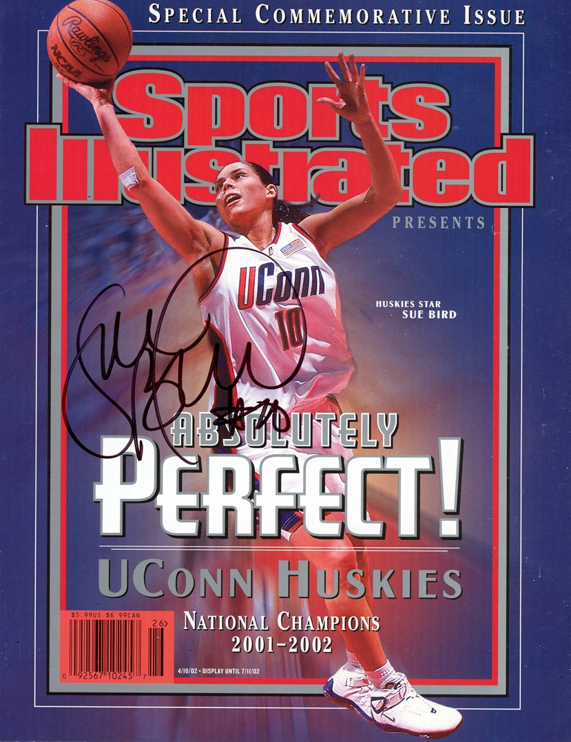 Sue Bird Signed SI Magazine