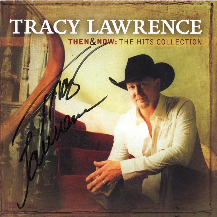 Tracy Lawrence Signed CD Booklet