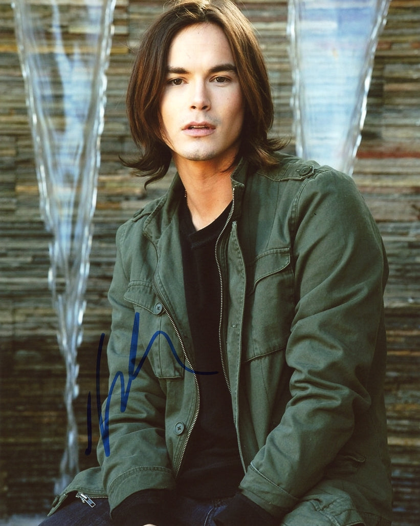 Tyler Blackburn Signed 8x10 Photo