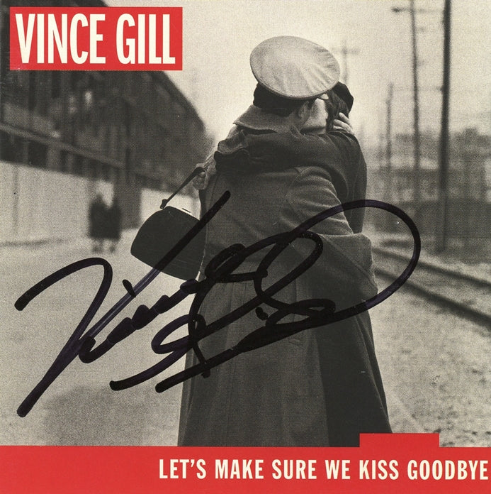 Vince Gill Signed CD Booklet