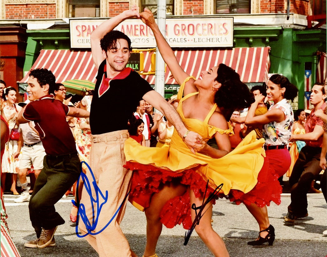 Ariana DeBose & David Alvarez Signed 8x10 Photo