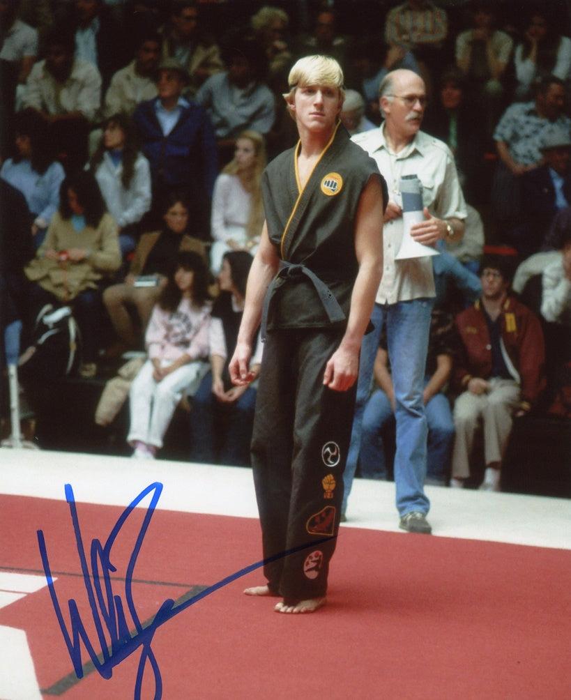 William Zabka Signed 8x10 Photo - Proof