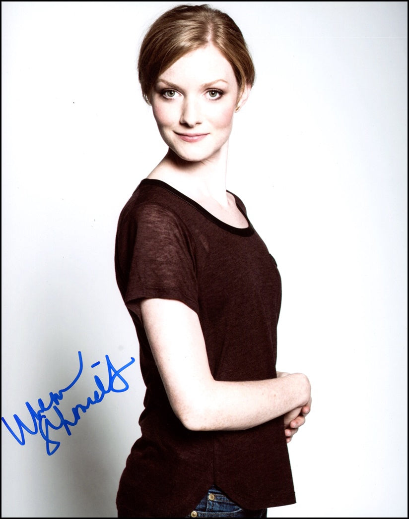 Wrenn Schmidt Signed 8x10 Photo