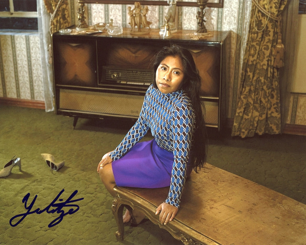 Yalitza Aparicio Signed 8x10 Photo - Video Proof