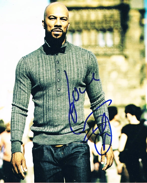 Common Signed 8x10 Photo - Video Proof