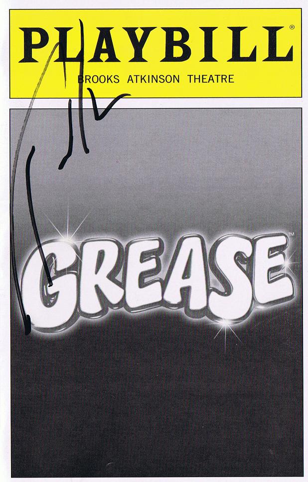 Taylor Hicks Signed Playbill