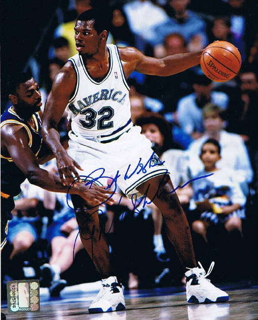 Jamal Mashburn Signed 8x10 Photo