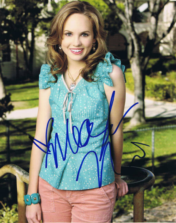 Meaghan Martin Signed 8x10 Photo - Video Proof