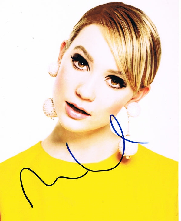 Mia Wasikowska Signed 8x10 Photo - Video Proof