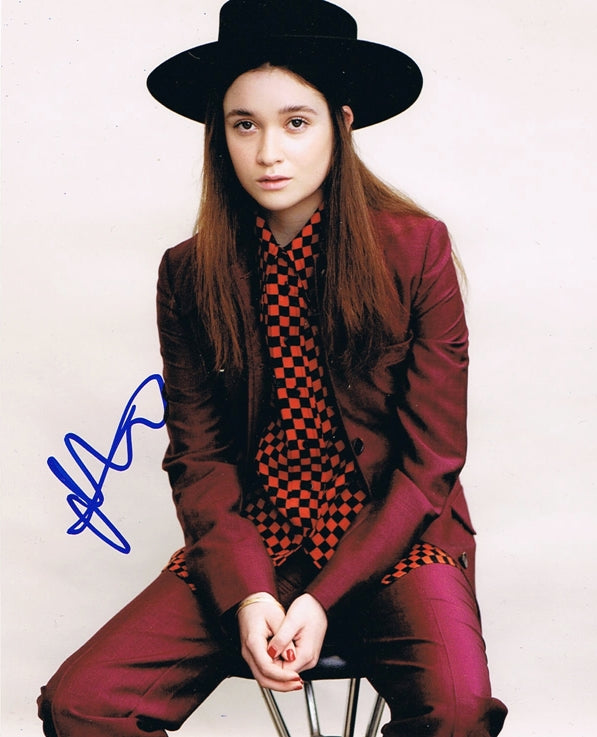 Alice Englert Signed 8x10 Photo