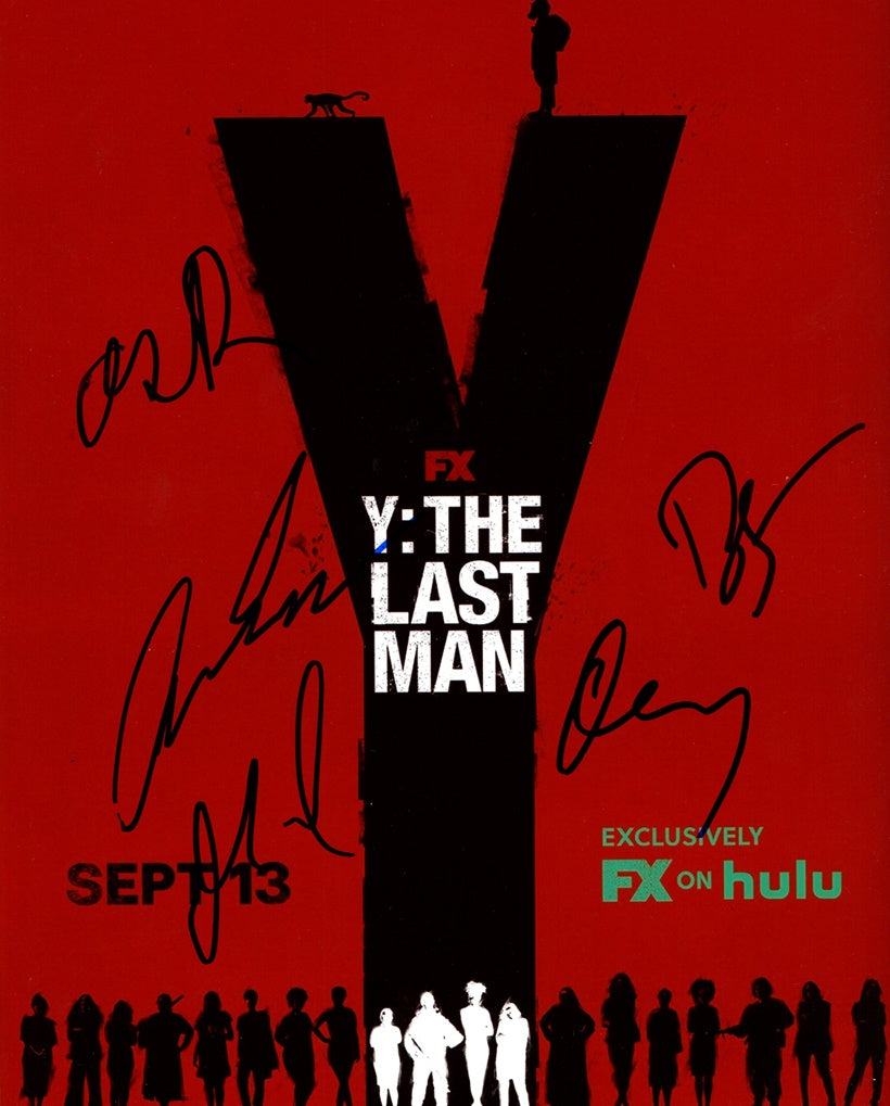 Y: The Last Man Signed 8x10 Photo